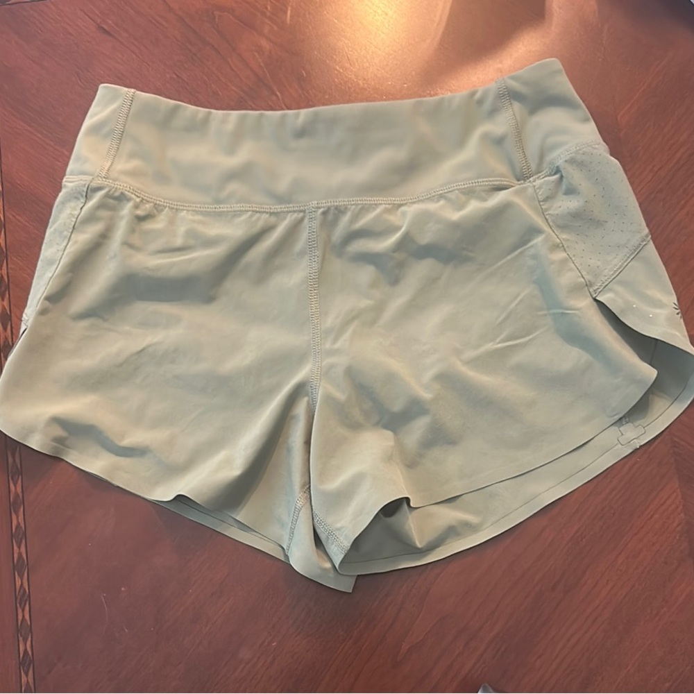 Athleta Sage Green Athletic Shorts